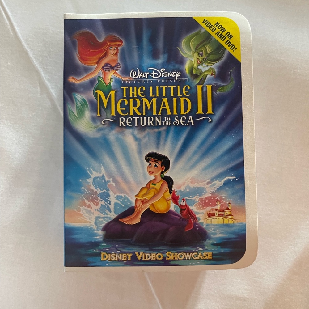 Disney McDonald’s VHS The Little Mermaid 2 Toy